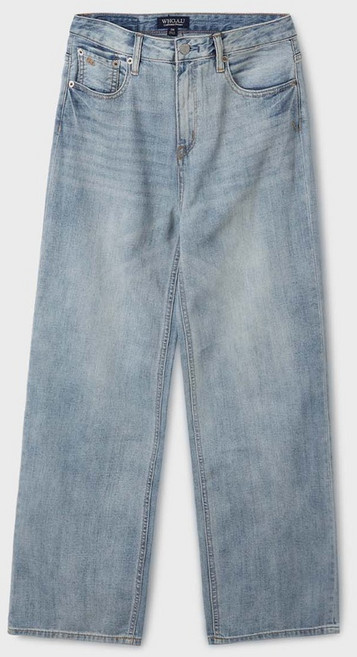 [후아유] 여성 경랑 와이드 데님팬츠(청바지) / WHTJF2411F