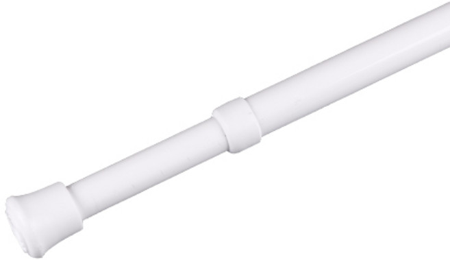 한국레일갤럭시 15mm 다용도 압축봉 무타공, 화이트