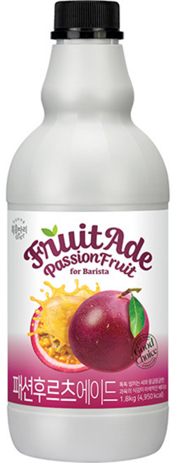 복음자리 패션후르츠 베이스 1.8kg, 2개