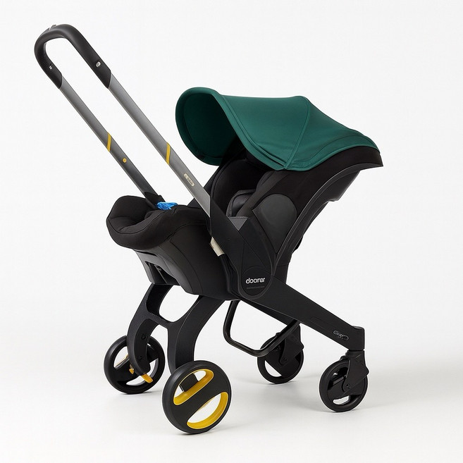 [정품] 두나 카시트 겸용 유모차 유아 신생아 첫돌 선물 사촌 조카 생일, 그린
