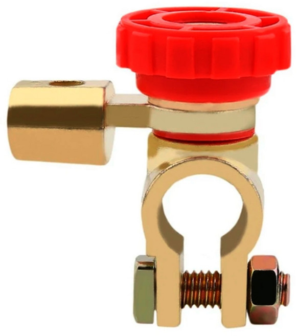 발통마켓 배터리 킬스위치 전원 차단 회전식 레버, 106ml, 1개