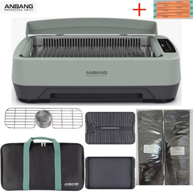 26년형 안방그릴 + 필터11개 + 가방 하프돔 맥스 시즌7 1201 상표권볼펜 1개