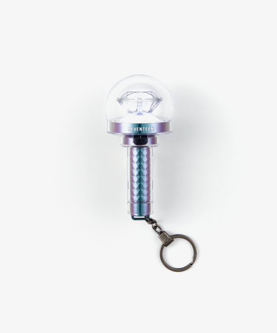 세븐틴 공식 응원봉 캐럿봉 키링 버전3 SEVENTEEN Light Stick Keyring