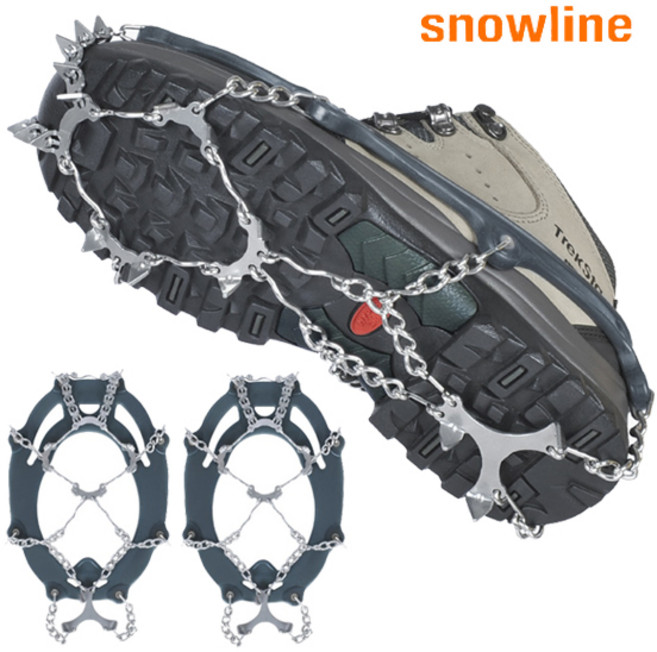 스노우라인 체인젠 프로 XT 아이젠 등산 체인 아이젠, 스노우라인 체인젠 프로 XT (XL)