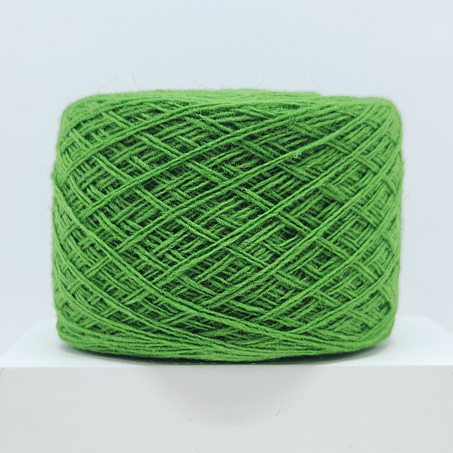 예쁜손뜨개 램스울 2합 - 인형옷 소품 블랭킷 털실, 27 연한 초록, 1개