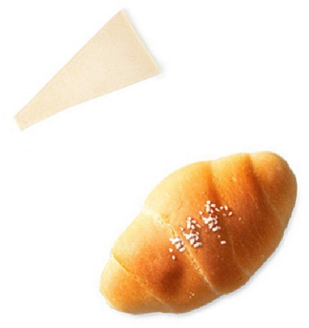 삼립 소금빵 삼각 냉동생지 1봉 70gX20개, 70g, 20개