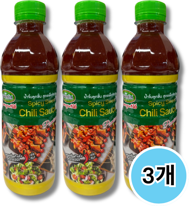 태국소스 스파이시 스위트 칠리소스 570G X 1EA, 3개