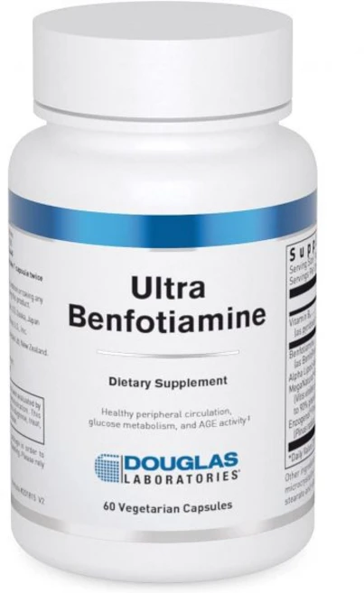 Douglas Laboratories Ultra Benfotiamine | Supports Circulation Nervous System and Metabolism | 6, Standard Packaging, 1개, 60정 - 쿠팡