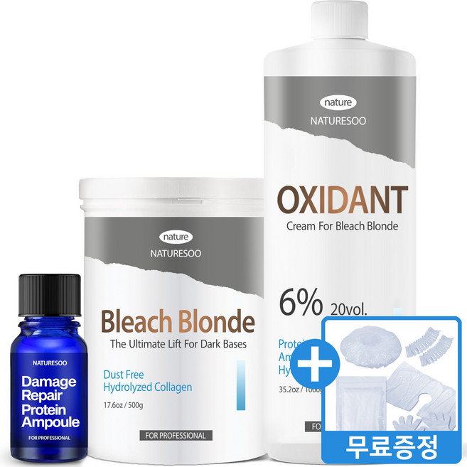 네이처수 셀프 대용량 탈색약 블리치 블론드, 1개, 1510g