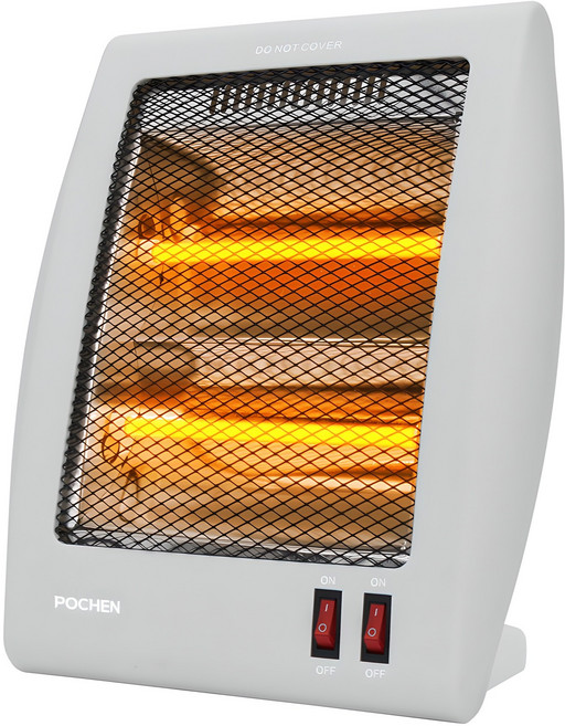 포첸 2단 쿼츠 히터, LM-FH331, 그레이