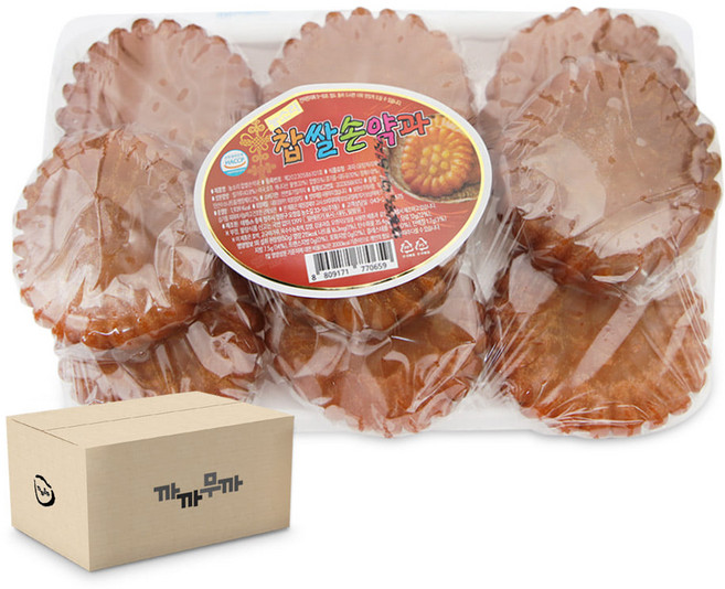 농소리 찹쌀손약과 450g (50g x 9개입) 장인 전통약과, 12개