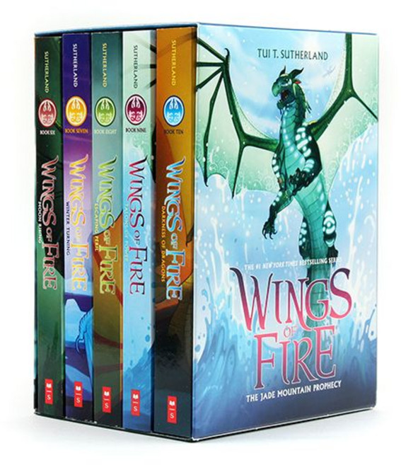 Wings of Fire: The Jade Mountain Prophecy #6-#10 페이퍼백 5종 박스 세트 Paperback Boxed Set (해외판), Wings of Fire: The Jade Mounta, 1개