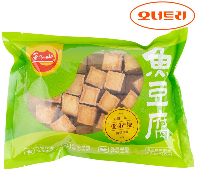필가산 어두부 피쉬볼 400g 두부볼 두부모양 떡볶이 피쉬볼 마라탕 재료, 1개