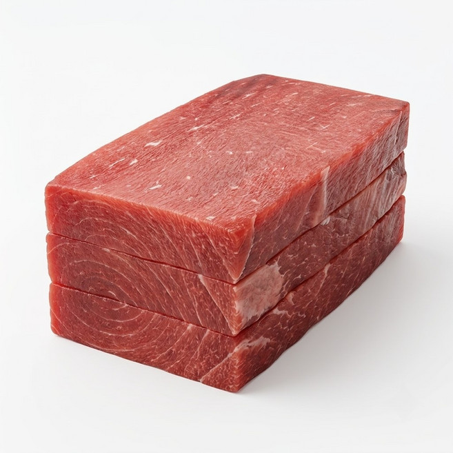 호주산소고기 홍두깨살 육포용 육전용 육회용 장조림용 5kg, 3mm슬라이스(육전용), 1개