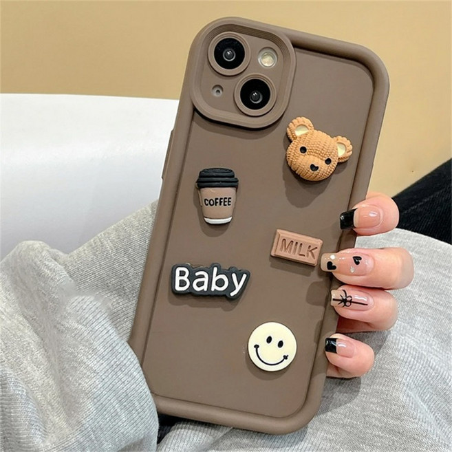 갤럭시 A13 A23 A33 A34 A54 A15 A25 A35 A55 M23 곰돌이 실리콘 핸드폰 케이스