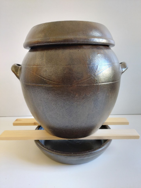 옹기처럼 무공해 소금 간수 빼는 항아리 세트 소금항아리 20kg, 1개