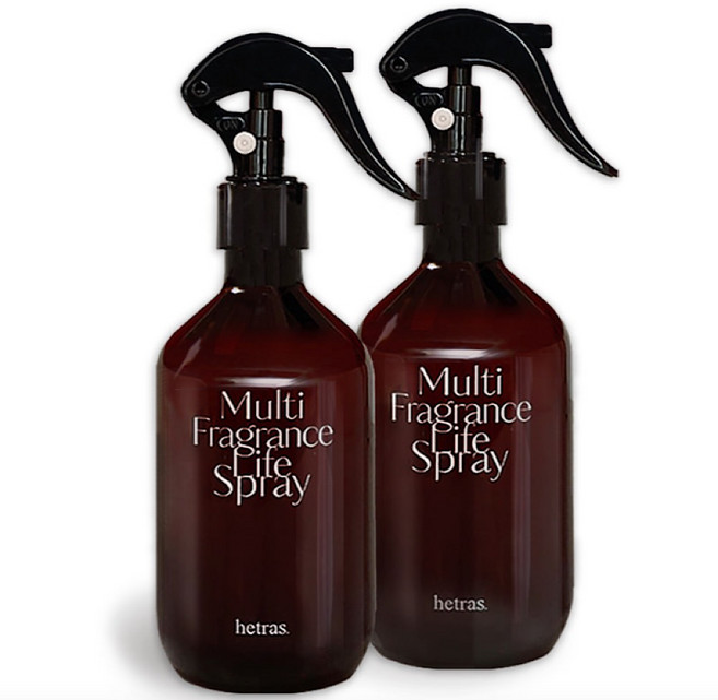 hetras. 香氛噴霧, 2個, 300ml, No.8 白襯衫