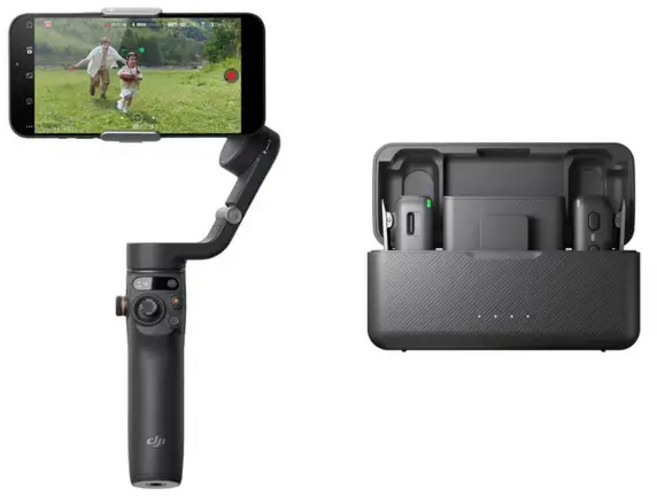 DJI Osmo 모바일 6 플래티넘 그레이 액티브 트랙 6.0 내장 익스텐션 로드 OM 핸드 헬드 짐벌, [02] OM 6 Vlog Combo