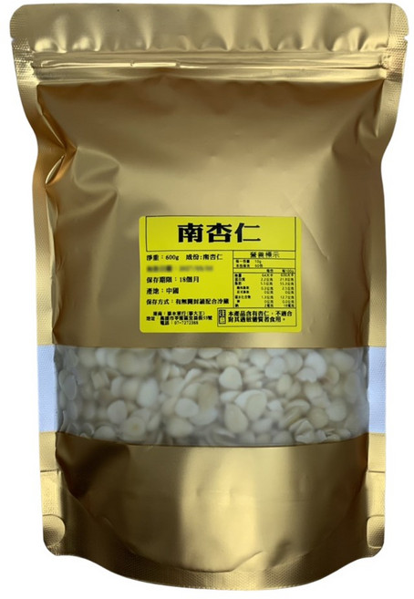 山本草 南杏仁片, 600g, 1個