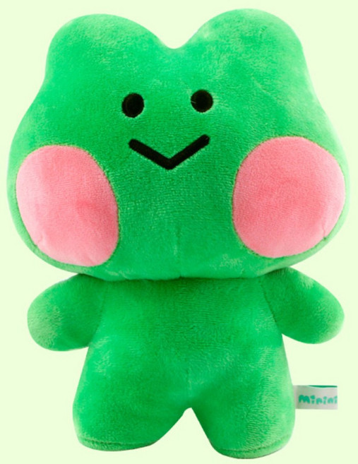 [돌앤돌스]라인프렌즈 미니니 스탠딩 인형_레니니-귀여운 캐릭터 봉제인형 장식 소품 돌앤돌스, 1개