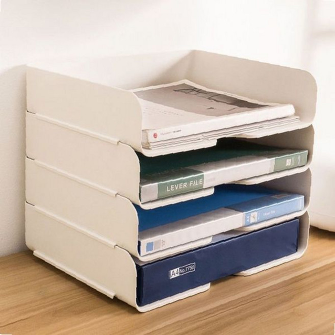 책상위 층층 서류함 문서 용지 보관 가정용 사무실용 종이 분류 적재식 수납, 상세페이지 참조, 상세페이지 참조
