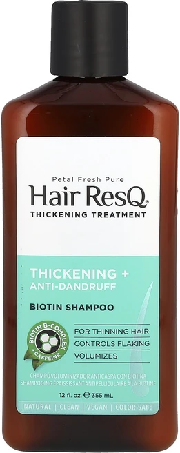 Petal Fresh Hair ResQ 씨크닝 샴푸 비듬 방지 355ml(12fl oz), PetalFreshHairResQ씨크닝샴푸비듬방지355, 1개, 355ml - 쿠팡