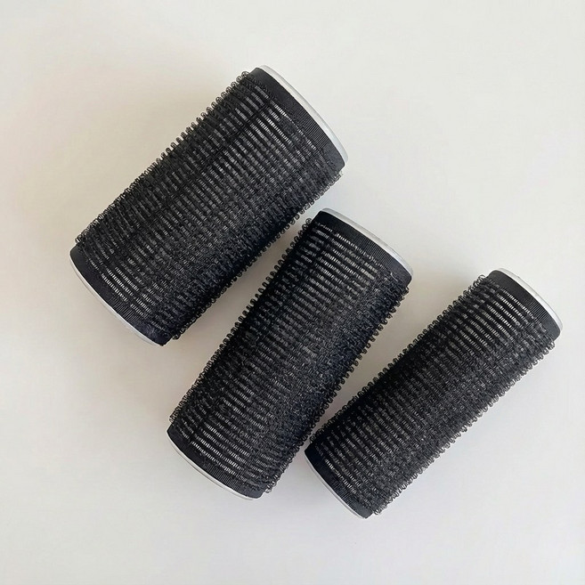 쏘냐도르 앞머리 뿌리 볼륨 열전도 헤어롤, 1개, 블랙3종 (3cm+4cm+5cm)