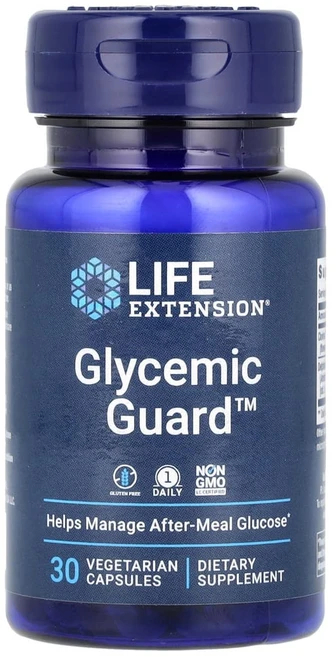 라이프익스텐션 글리세믹 가드 베지테리안 캡슐, 1개, 30정 - 쿠팡