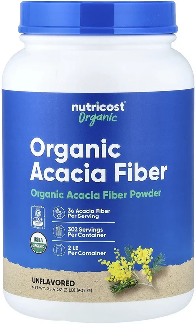 새해 첫좋은선물 Nutricost 유기농 아카시아 섬유소 분말 무맛 907g(32.4oz) 제대로 할인합니다, Nutricost유기농아카시아섬유소분말무맛907g324, 907g, 1개 - 쿠팡