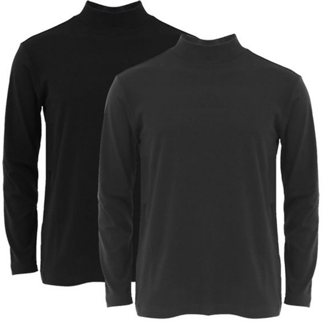 마운틴벨리 가을 이너 하프넥 기본 티셔츠 MVT4392