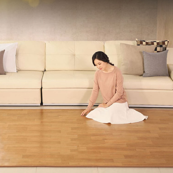 26년형 일월 전자파차단 더마루 거실 카본 전기 장판 카페트 매트, 240x183