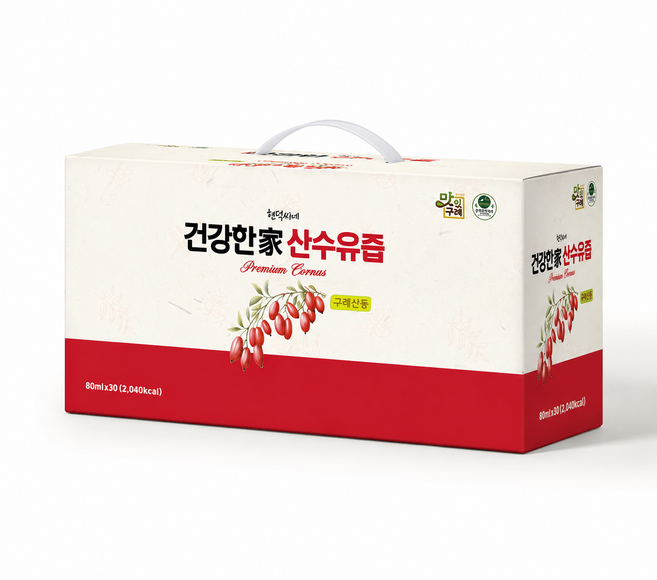 지리산을팜 구례 산수유즙 진액, 30개, 80ml