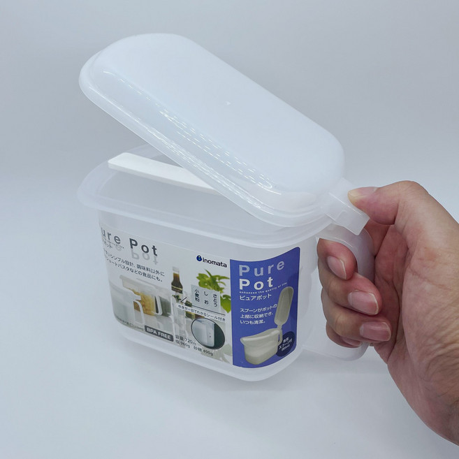 일본 이노마타 PURE POT 손잡이형 양념통 핸들양념통, 1개
