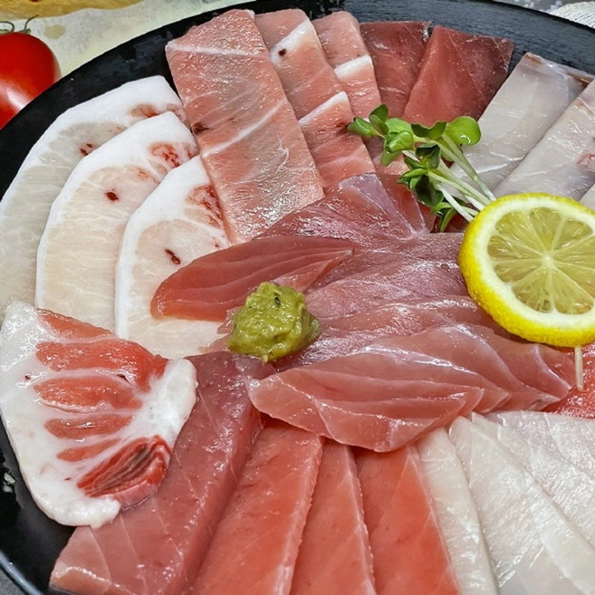 루미오라 냉동 참치회 모듬 홈파티음식 참치손질 황새치 기념일음식