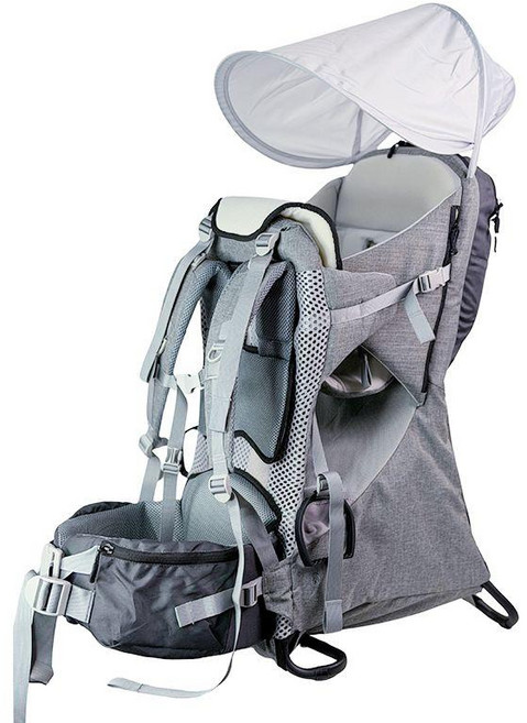 위크앤픽 아기등산캐리어 캐리어 등산용품 트래킹, 등받이 프레임 113+변형 U자형 베개, 1개, 다크그레이
