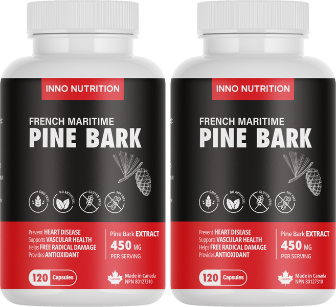 파인바크 프랑스해송 소나무껍질 추출물 120캡슐 프로안토시아니딘, 120정, 2개