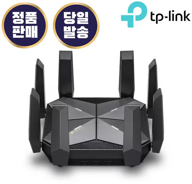 티피링크 TP-LINK Archer AXE300 유무선공유기 AXE16000 와이파이6E 라우터형, 1개