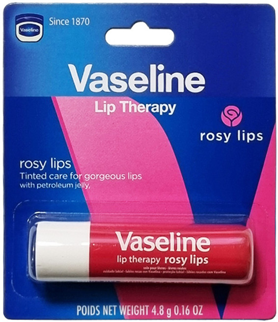 바세린 립 테라피, 바세린 립 테라피 로지 립스 케어 4.8g, 4.8g, 1개, 로지 립스 케어