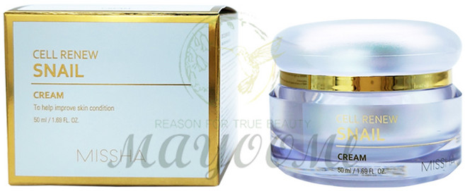 미샤 미샤 셀리뉴 스네일 크림 50ml, 1개