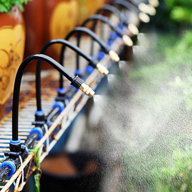 21세기트랜드 휠로9-12 미세 분사 자바라 각도 조절 풀원터치 스프링클러, 21cm형, 1세트, 25P