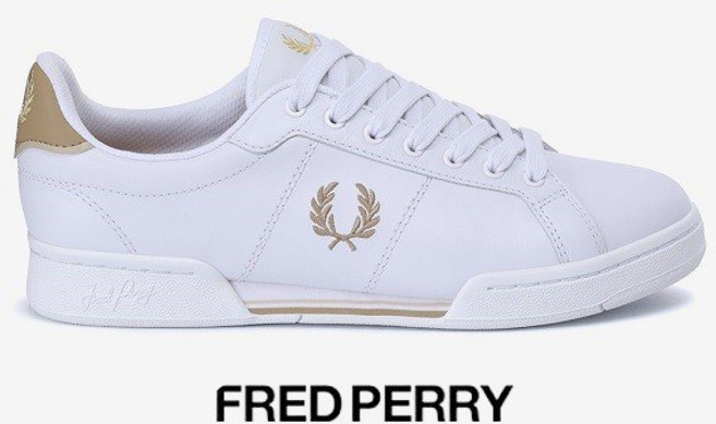 프레드페리 Fred Perry [프레드페리]발볼 넓은 트윈 컵솔 남성 가죽 스니커즈 SFPM2416311-U67 421274