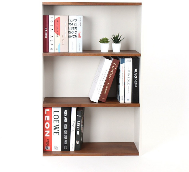 모던 3단 600 책장, 멀바우콤비