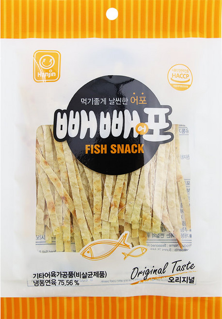 한진식품 빼빼어포 오리지널, 24g, 1개