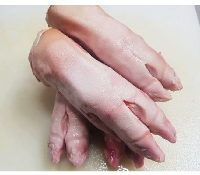 돼지고기 족발 생족 전족 미니족 수입족 1벌 (4개) 2kg이상, 통족