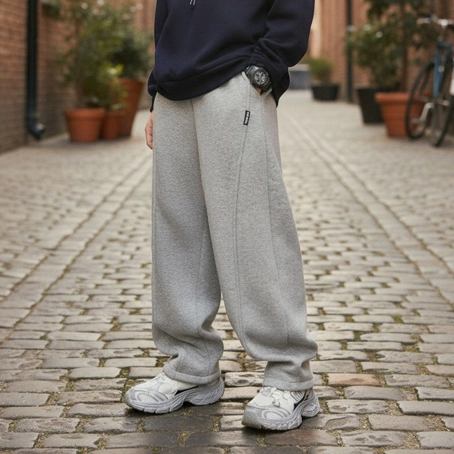 달콩슈 주니어용 트레이닝 팬츠 커브드 라인 남아 여아 DKW169