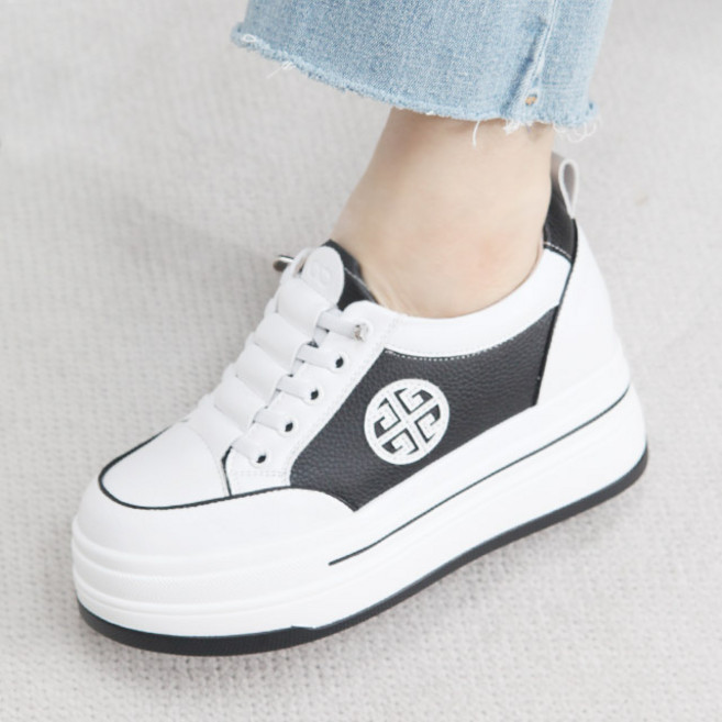 미즈걸 굽8cm 엄마신발 발편한 키높이 엄마운동화 무지외반 발볼늘림 CH827 (225-250)