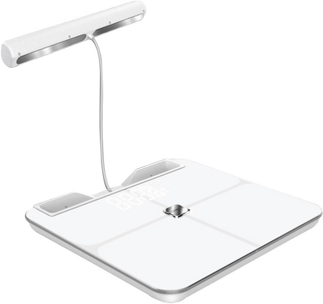 米覓mimax 八電極智慧體重計, White, 1個, BCA-381BC-W
