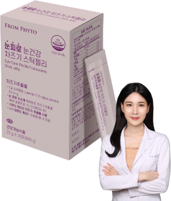 프롬파이토 눈피로 눈건강 차즈기 스틱젤리/개별인정형 국내산 차즈기 100% [원산지: 국산(전라남도 담양군)], 1박스, 30회분