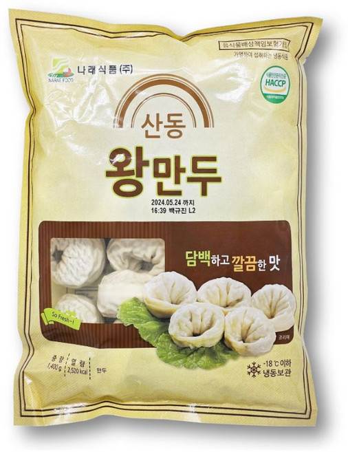 산동 왕 만두, 1.4kg, 1개