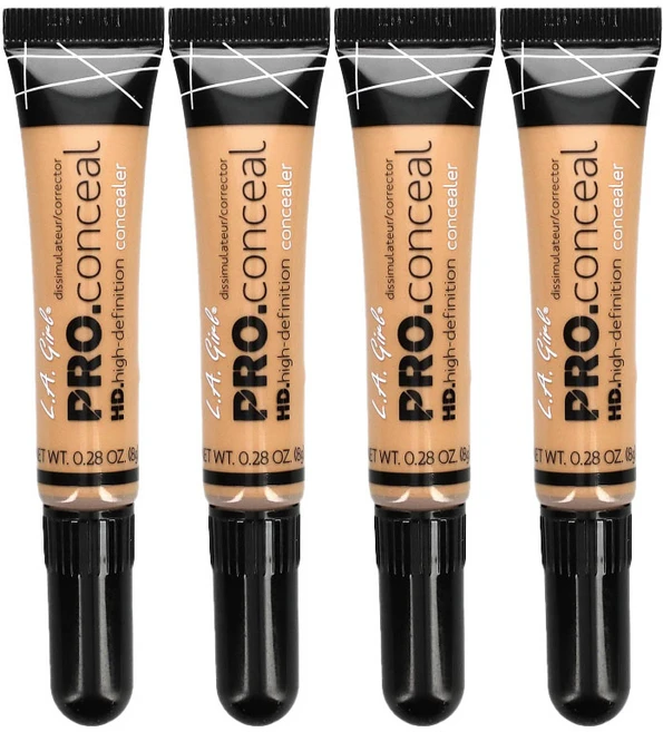 L.A Girl LA걸 프로컨실 HD 컨실러 GC978 미디엄 베이지 8G, 4개 - 쿠팡